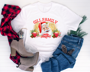 Santa Family Christmas T-Shirts