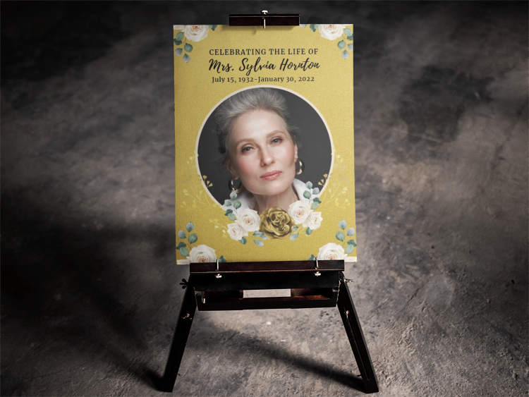 Memorial Custom Poster - Paperboard