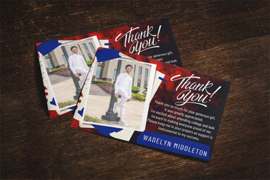 Graduation Thank You Cards - 4