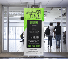 Load image into Gallery viewer, Retractable Banner or Banner only -  33.5&quot; x 78.7&quot;
