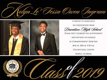 Load image into Gallery viewer, Digital Graduation Invitations
