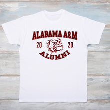 Load image into Gallery viewer, AAMU University or Alumni T-Shirt or Sweatshirt with year and mascot