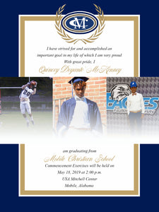 Digital Graduation Invitations