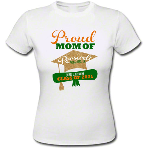 Proud Mom Graduation T-Shirt