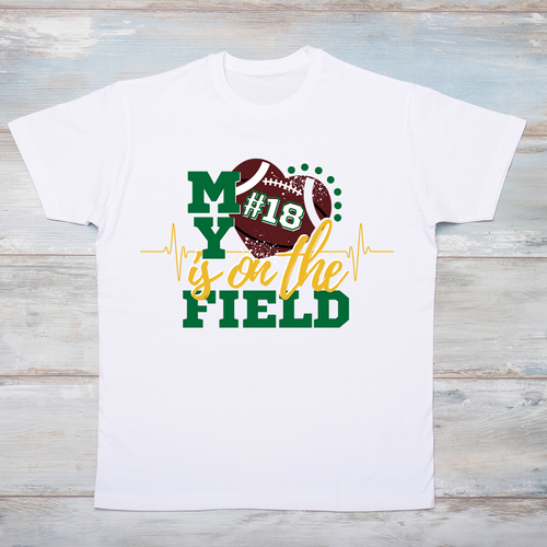 My Heart is on the Field T-Shirt