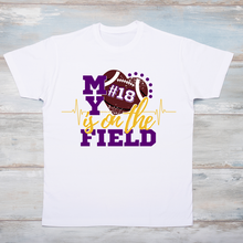 Load image into Gallery viewer, My Heart is on the Field T-Shirt