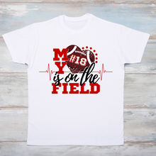 Load image into Gallery viewer, My Heart is on the Field T-Shirt