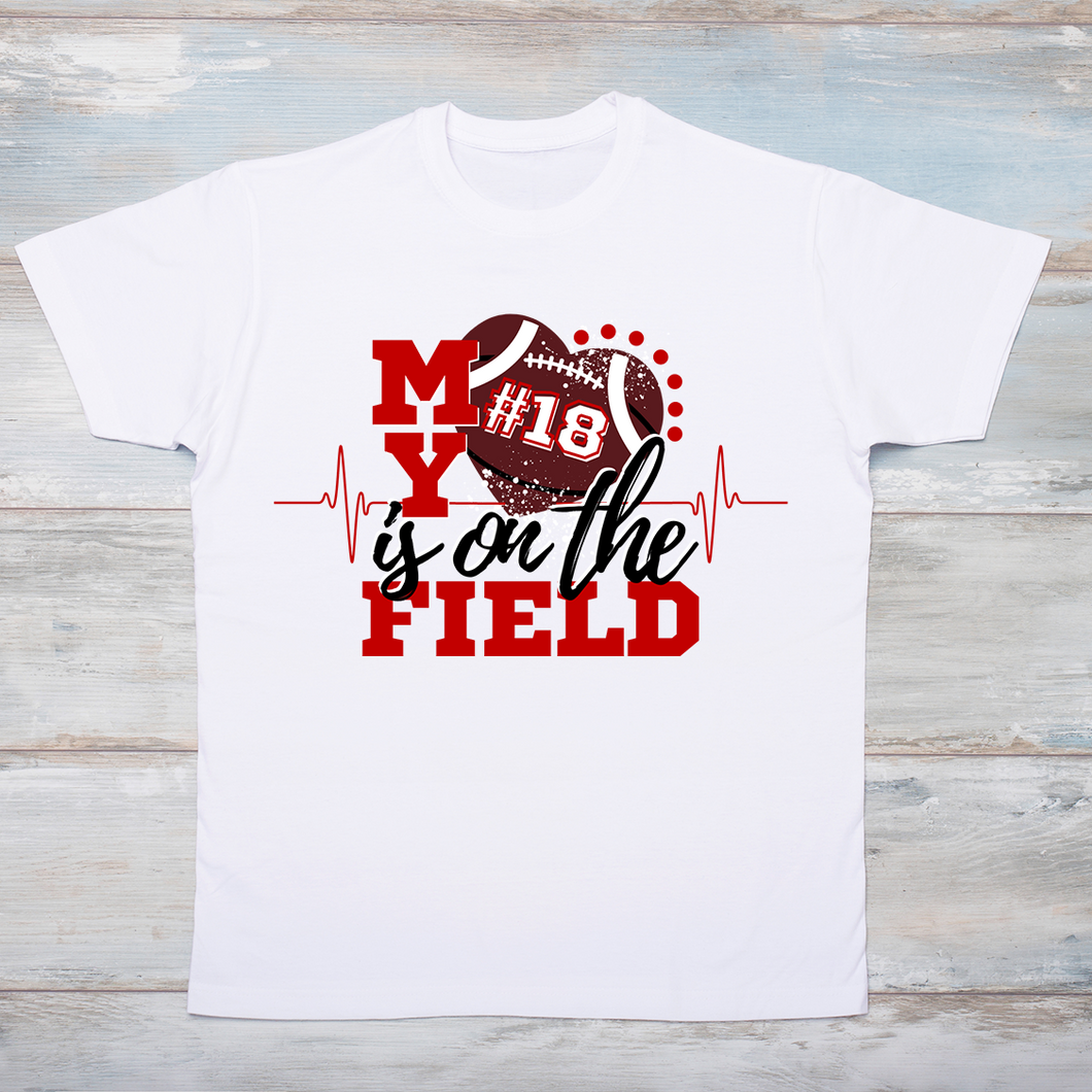 My Heart is on the Field T-Shirt