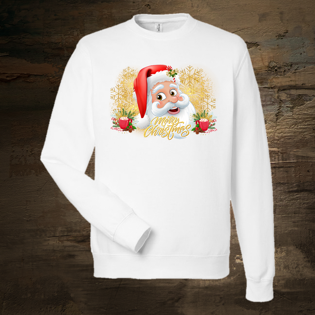 Santa Christmas Sweatshirt / T-Shirt