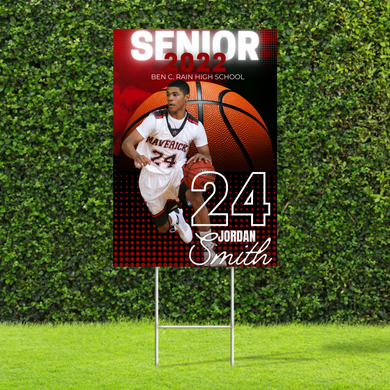 Basketball Senior Yard Signs (2) - 18