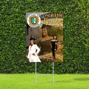 Graduation Yard Signs (2) - 18" x 24"