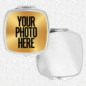 Compact Mirror with Photo