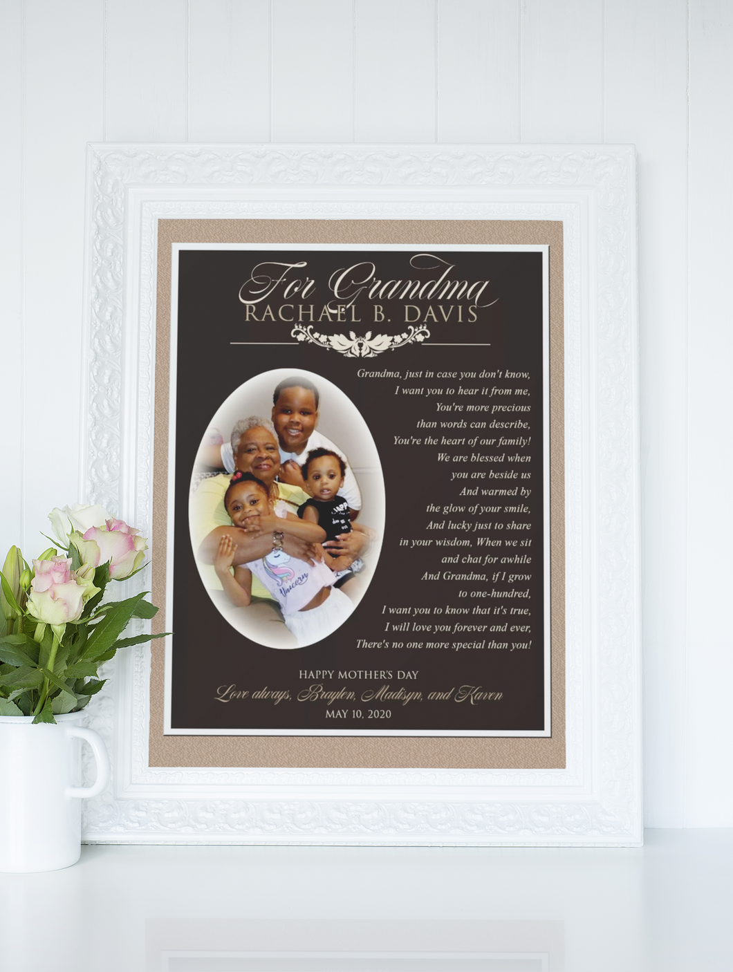 Grandmothers - Heart of the Family Plaque