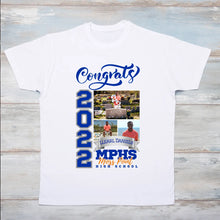 Load image into Gallery viewer, Congrats Graduation T-Shirt with Photo