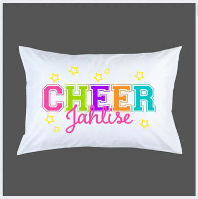 Cheer Pillowcase with Name